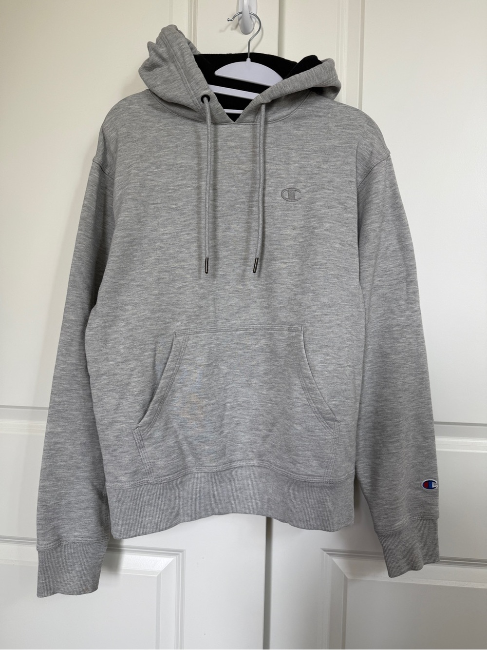 Champion Heather Gray Hoodie Women’s Small
